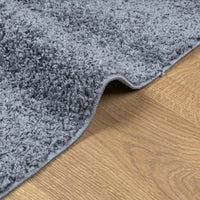 Tappeto Shaggy a Pelo Lungo Moderno Blu 80x250 cm 375319