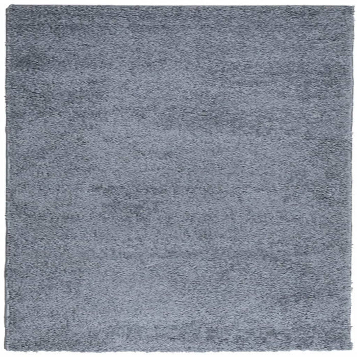 Tappeto Shaggy PAMPLONA a Pelo Lungo Moderno Blu 120x120 cm 375321