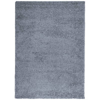 Tappeto Shaggy a Pelo Lungo Moderno Blu 240x340 cm 375329