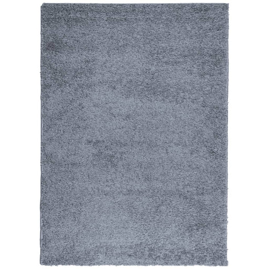 Tappeto Shaggy a Pelo Lungo Moderno Blu 240x340 cm 375329