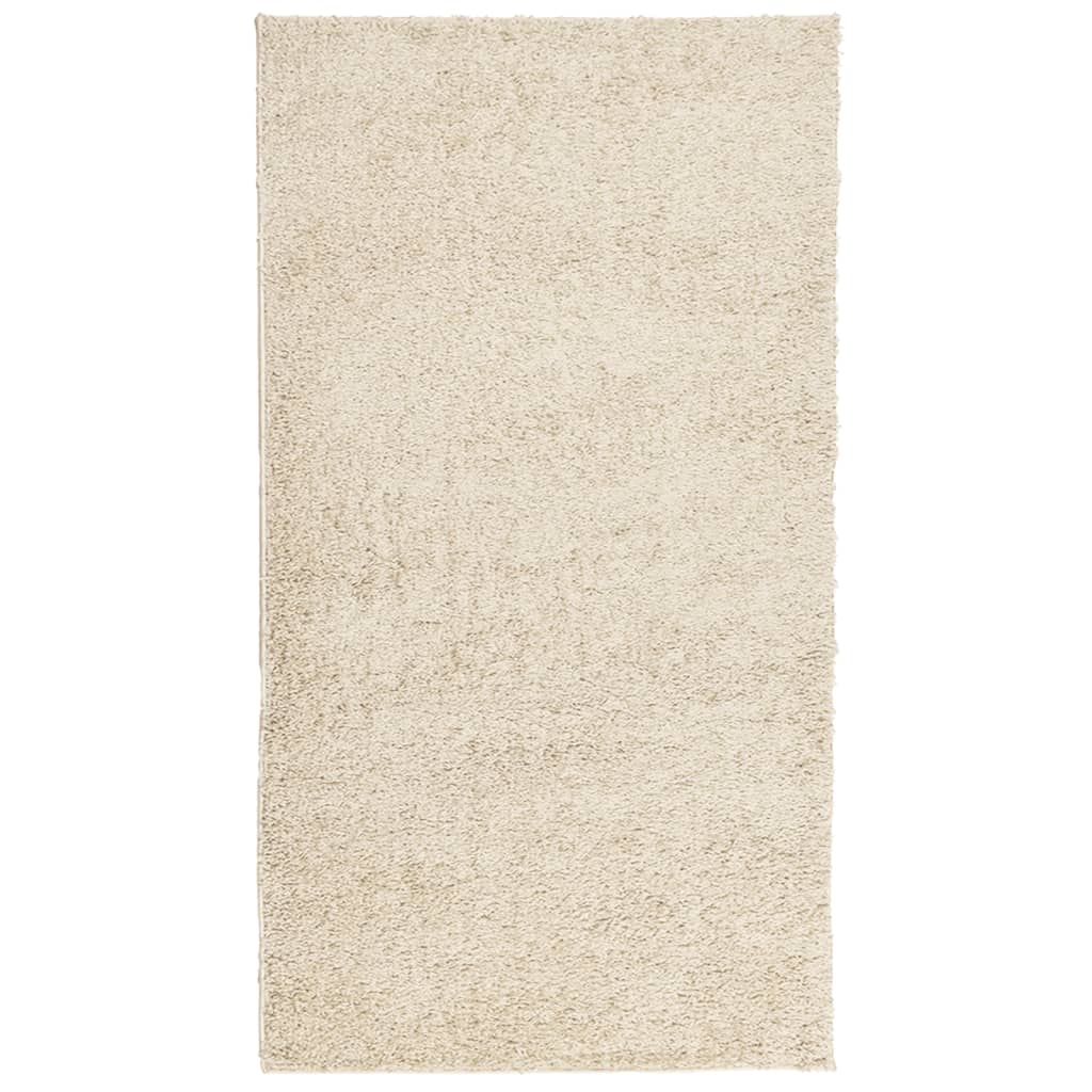 Tappeto Shaggy a Pelo Lungo Moderno Oro 60x110 cm 375338