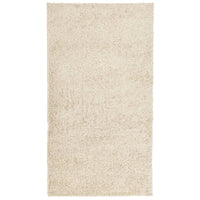 Tappeto Shaggy a Pelo Lungo Moderno Oro 60x110 cm 375338