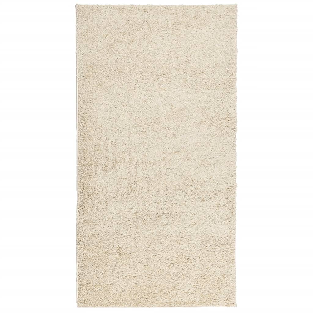 Tappeto Shaggy a Pelo Lungo Moderno Oro 80x150 cm 375339