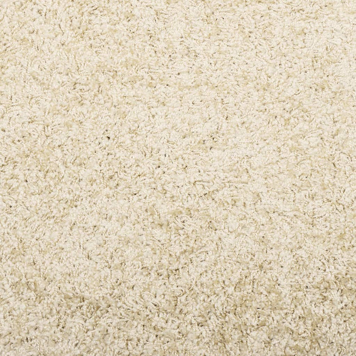 Tappeto Shaggy a Pelo Lungo Moderno Oro 80x250 cm 375341