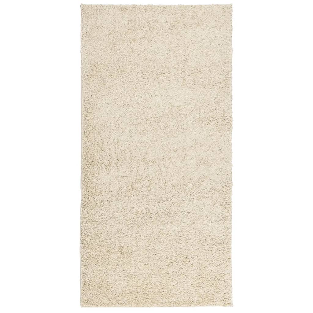 Tappeto Shaggy a Pelo Lungo Moderno Oro 100x200 cm 375342