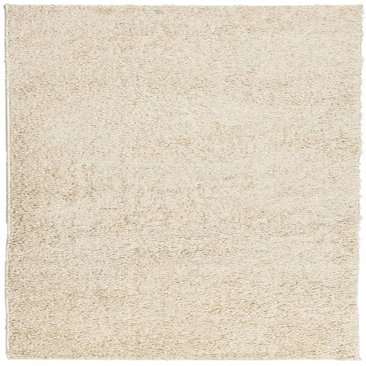 Tappeto Shaggy a Pelo Lungo Moderno Oro 200x200 cm 375348