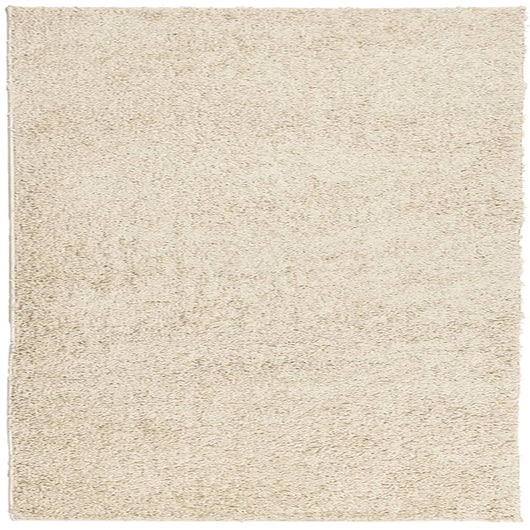 Tappeto Shaggy a Pelo Lungo Moderno Oro 240x240 cmcod mxl 112004