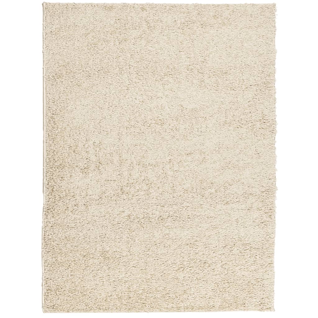 Tappeto Shaggy a Pelo Lungo Moderno Oro 300x400 cmcod mxl 111986