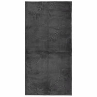 Tappeto IZA a Pelo Corto Aspetto Scandinavo antracite 100x200cm 375427