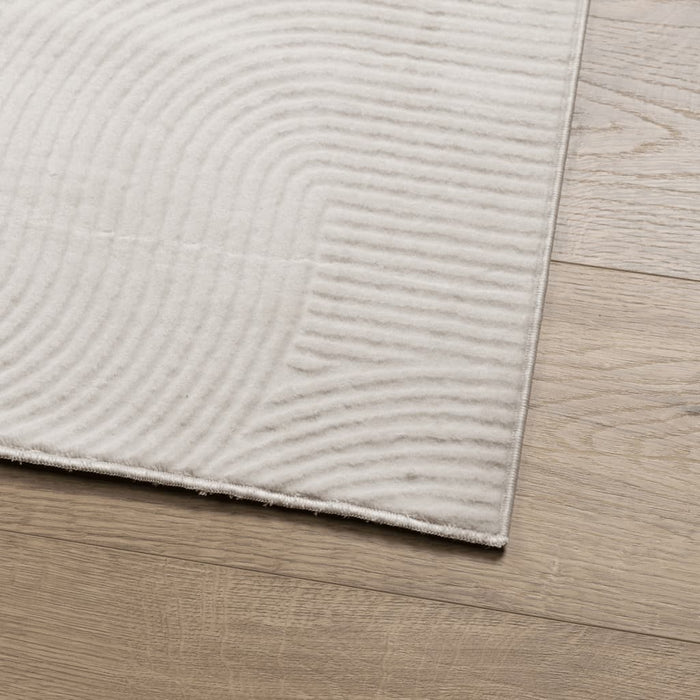 Tappeto IZA a Pelo Corto Aspetto Scandinavo Crema 160x230 cm 375442