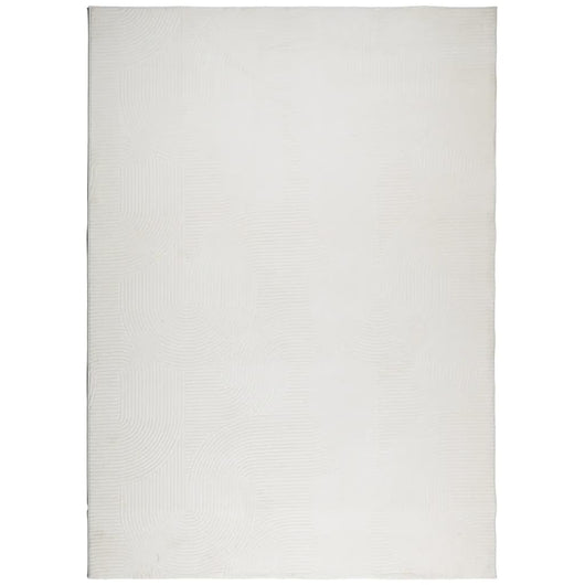 Tappeto IZA a Pelo Corto Aspetto Scandinavo Crema 200x280 cm 375443