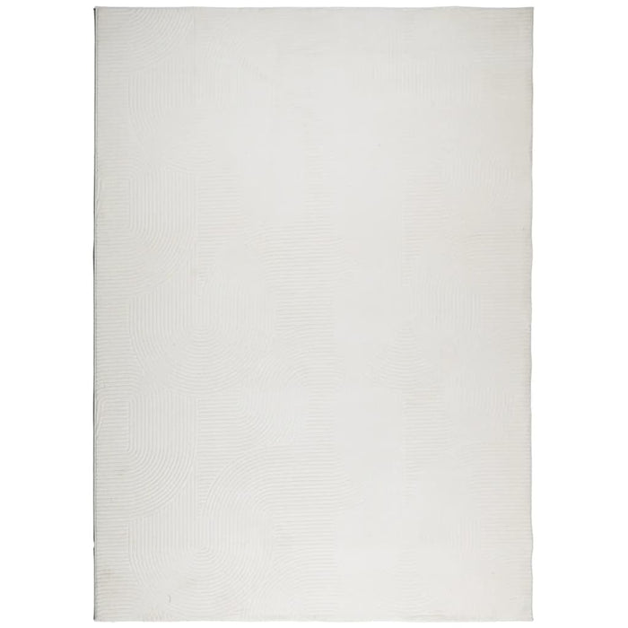 Tappeto IZA a Pelo Corto Aspetto Scandinavo Crema 200x280 cm 375443