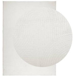 Tappeto IZA a Pelo Corto Aspetto Scandinavo Crema 200x280 cm 375443