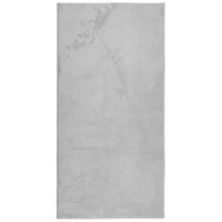 Tappeto IZA a Pelo Corto Aspetto Scandinavo Grigio 100x200 cm 375451