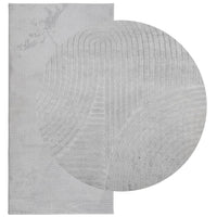 Tappeto IZA a Pelo Corto Aspetto Scandinavo Grigio 100x200 cm 375451