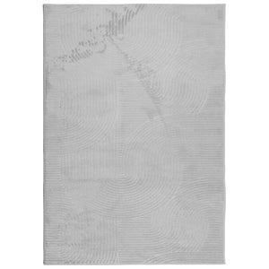 Tappeto IZA a Pelo Corto Aspetto Scandinavo Grigio 120x170 cm 375452