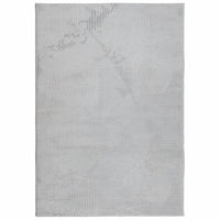 Tappeto IZA a Pelo Corto Aspetto Scandinavo Grigio 140x200 cm 375453