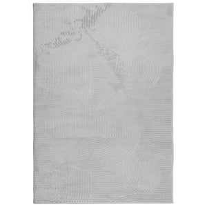 Tappeto IZA a Pelo Corto Aspetto Scandinavo Grigio 160x230 cm 375454