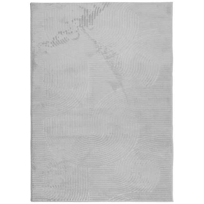 Tappeto IZA a Pelo Corto Aspetto Scandinavo Grigio 240x340 cm 375456