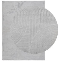 Tappeto IZA a Pelo Corto Aspetto Scandinavo Grigio 240x340 cm 375456