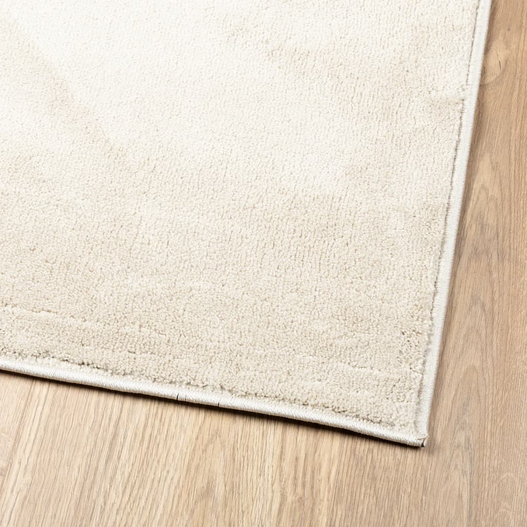 Tappeto OVIEDO a Pelo Corto Beige 60x110 cm 375484