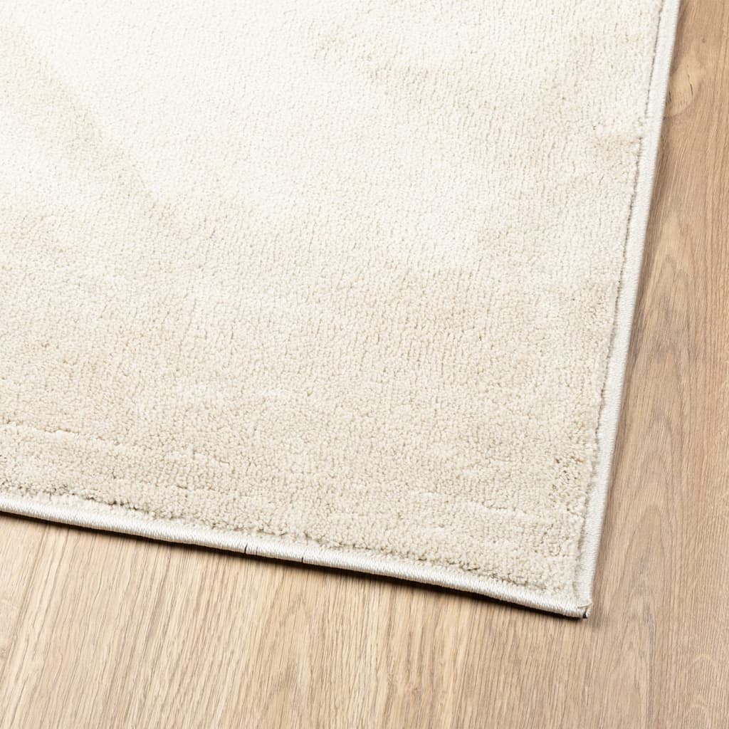 Tappeto OVIEDO a Pelo Corto Beige 80x250 cm 375487