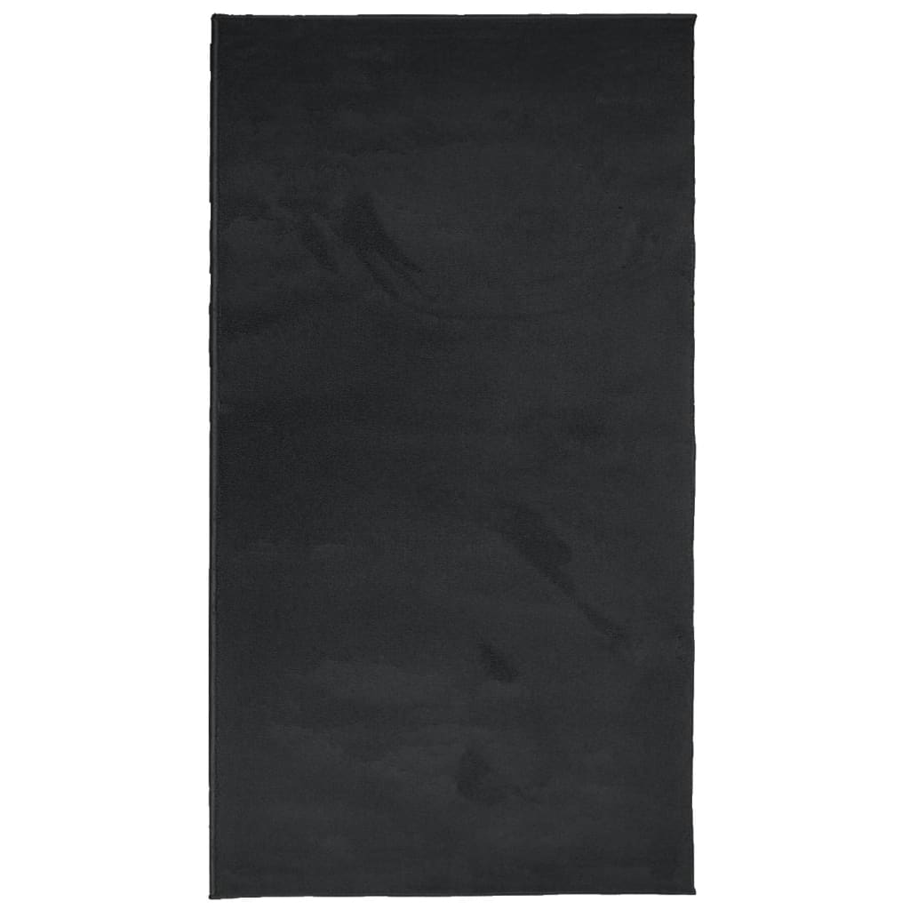 Tappeto OVIEDO a Pelo Corto Nero 80x150 cm 375551