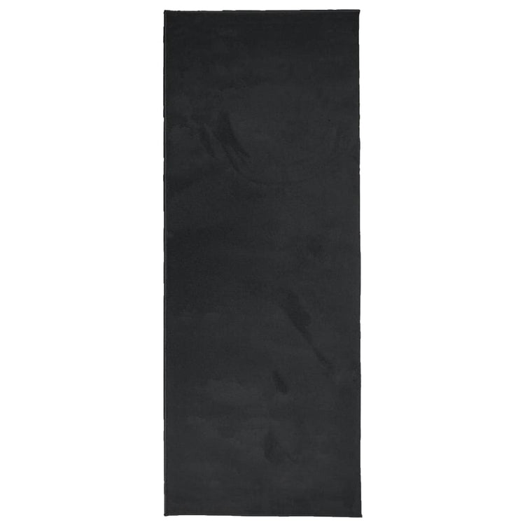 Tappeto OVIEDO a Pelo Corto Nero 80x200 cmcod mxl 93142