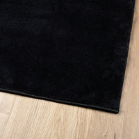 Tappeto OVIEDO a Pelo Corto Nero 80x200 cm 375552