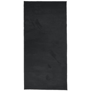 Tappeto OVIEDO a Pelo Corto Nero 100x200 cm 375554