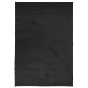 Tappeto OVIEDO a Pelo Corto Nero 120x170 cm 375556