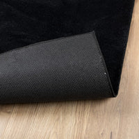 Tappeto OVIEDO a Pelo Corto Nero 160x230 cm 375559