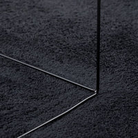 Tappeto OVIEDO a Pelo Corto Nero 200x280 cm 375561