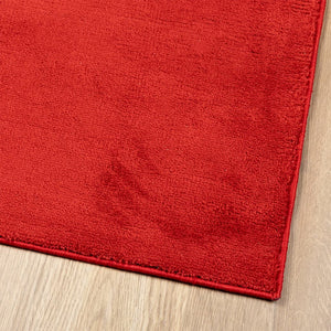 Tappeto OVIEDO a Pelo Corto Rosso 80x150 cm 375617