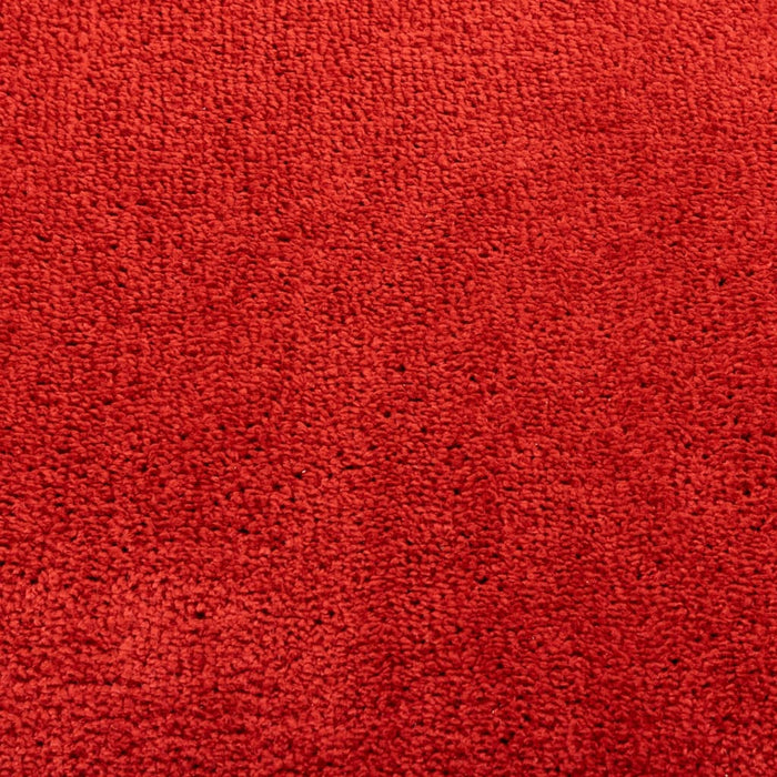 Tappeto OVIEDO a Pelo Corto Rosso 80x250 cm 375619