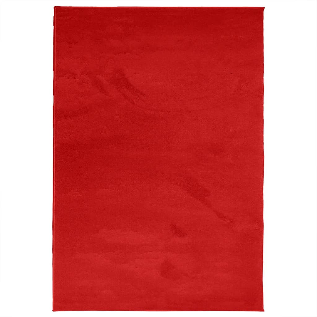 Tappeto OVIEDO a Pelo Corto Rosso 160x230 cm 375625