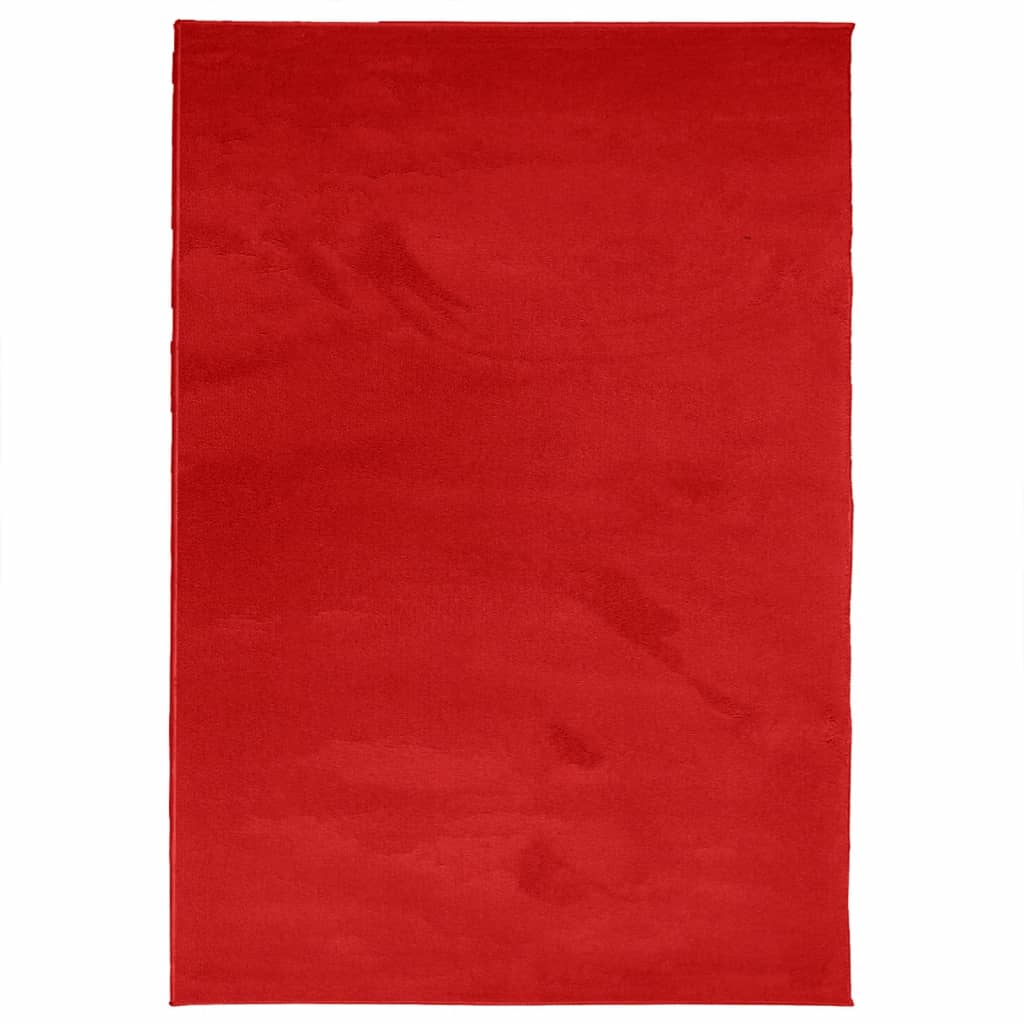 Tappeto OVIEDO a Pelo Corto Rosso 200x280 cm 375627