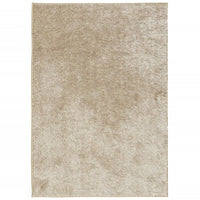 Tappeto a Pelo Lucido Lungo ISTAN Effetto Beige 160x230 cmcod mxl 85941