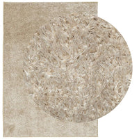 Tappeto a Pelo Lucido Lungo ISTAN Effetto Beige 160x230 cmcod mxl 85941