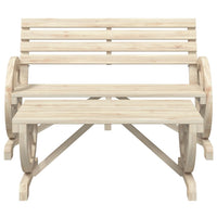 Set Salotto da Giardino 4 pz in Legno Massello di Abete 3207131