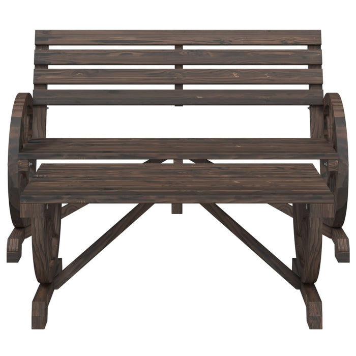 Set Salotto da Giardino 4 pz in Legno Massello di Abete 3207132