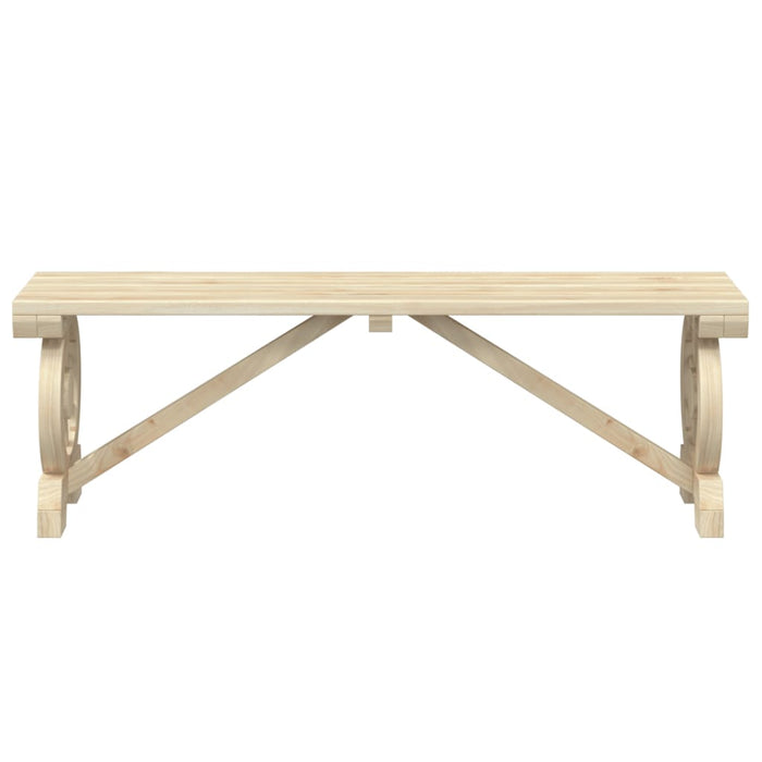 Panche da Giardino 2 pz in Legno Massello di Abete 3207135