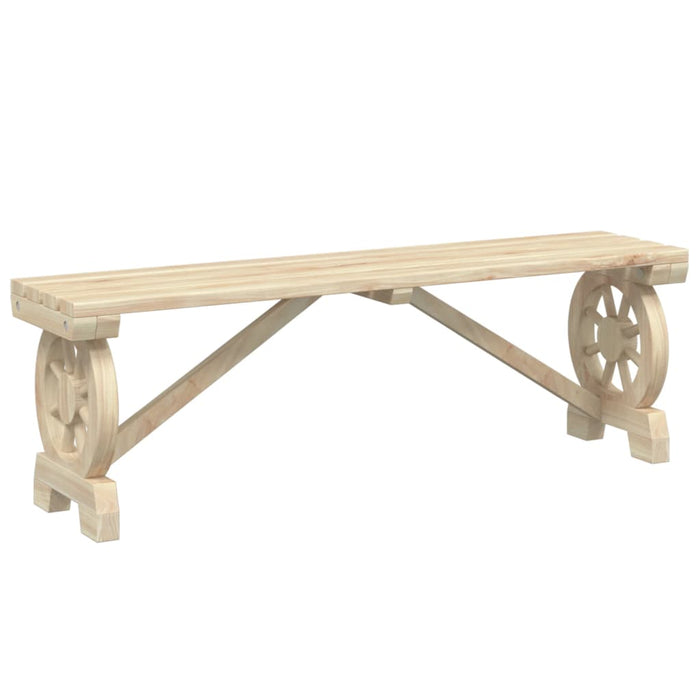 Panche da Giardino 2 pz in Legno Massello di Abete 3207135