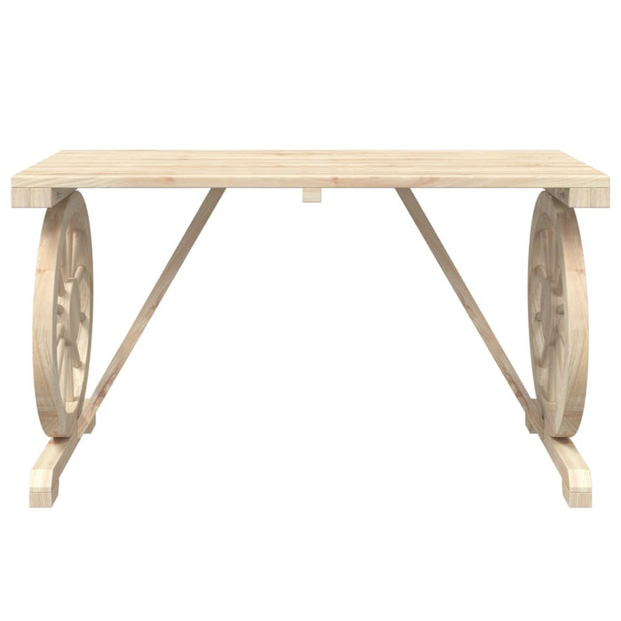 Set da Pranzo da Giardino 5 pz in Legno Massello di Abete 3207139