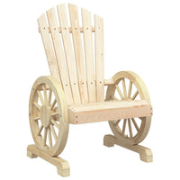 Sedia da Giardino Adirondack in Legno Massello di Abetecod mxl 115254