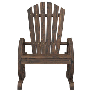 Sedie da Giardino Adirondack 2 pz in Legno Massello di Abete 365092