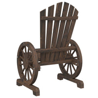 Sedie da Giardino Adirondack 2 pz in Legno Massello di Abete 365092