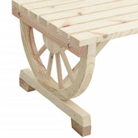 Set Salotto da Giardino 2 pz in Legno Massello di Abete 365097