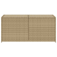 Contenitore da Giardino Beige Misto 283L in Polyrattan 365315