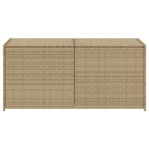 Contenitore da Giardino Beige Misto 283L in Polyrattan 365315